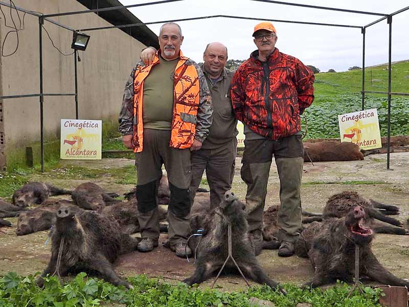 Resultado Montería El Puente 2023 Cinegética Alcántara